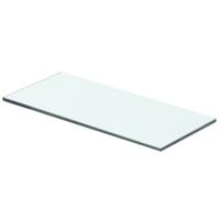 Wandschap transparant 40x12 cm glas - thumbnail