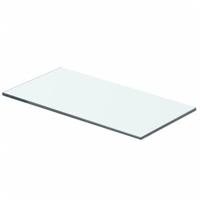 Wandschap transparant 40x15 cm glas - thumbnail
