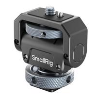 SMALLRIG Camera Monitor Mount Lite met Cold Shoe, 360° Draaibaar en 180° Kantelbaar. Houder voor Veldmonitor, LED, Flitser en Video-Opnameaccessoires. Maximale Belastbaarheid bij 90°: 3,2 kg - 3809B - thumbnail