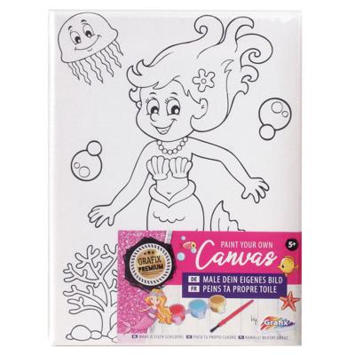 Grafix Schilder je eigen canvas 10x15cm