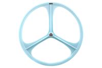 Teny Rim Tri Spoke Fixed Gear Achterwiel - Sky Blue - thumbnail