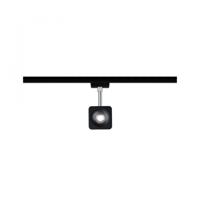 Paulmann Cube 230V-railsysteem lamp URail LED vast ingebouwd 8 W LED Zwart (mat), Chroom - thumbnail