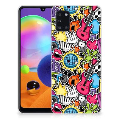 Samsung Galaxy A31 | Sillicone Back Cover | Punk Rock
