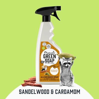 Marcel's Green Soap Allesreiniger spray - sandelhout & kardemom