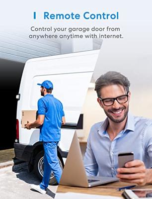 MEROSS MSG200 Smart Garage Door Opener bedieningspaneel