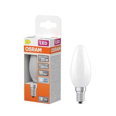 OSRAM HOMELIGHTING 4099854466311 LED-lamp Energielabel D (A - G) E14 1.8 W Koudwit (Ø x h) 35.00 mm x 35.00 mm 1 stuk(s) OSRAM HOMELIGHTING 4099854466311 LED-lamp Energielabel D (A - G) E14 1.8 W Koudwit (Ø x h) 35.00 mm x 35.00 mm 1 stuk(s)