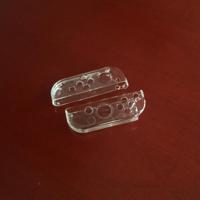 Transparante PC beschermende cover handvat Crystal Case voor switch spelbesturing - thumbnail