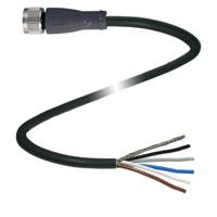 Pepperl+Fuchs 240004-100028 Sensor/actuator connector, geassembleerd Aantal polen (sensoren): 5 5 m 1 stuk(s) - thumbnail