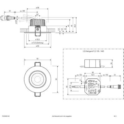 EVN PC650N91302 EVN Lichttechnik LED-inbouwlamp LED LED vast ingebouwd 8.4 W RVS EVN PC650N91302 EVN Lichttechnik LED-inbouwlamp LED LED vast ingebouwd 8.4 W RVS