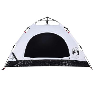 VidaXL Tent 2-persoons snelontgrendeling verduisterende stof wit VidaXL Tent 2-persoons snelontgrendeling verduisterende stof wit