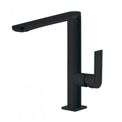 Wastafelmengkraan Tres Loft Colors 1-Hendel Uitloop Recht 22 cm Rond Mat Zwart Wastafelmengkraan Tres Loft Colors 1-Hendel Uitloop Recht 22 cm Rond Mat Zwart