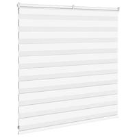 Zebra Blind 140x100 cm stofbreedte 135,9 cm polyester wit - thumbnail