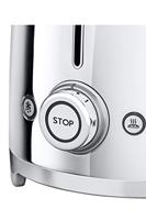 SMEG - Broodrooster - TSF01SSEU Broodrooster 2x2 Chroom - thumbnail