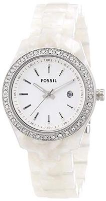 Horlogeband Fossil ES2670 Kunststof/Plastic Beige 7mm Horlogeband Fossil ES2670 Kunststof/Plastic Beige 7mm