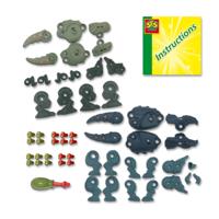 Bouwset met schroevendraaier dinosaurus SES Creative meerkleurig - thumbnail