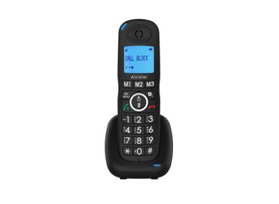 Draadloze telefoon Alcatel XL535 DUO Zwart (2 pcs)