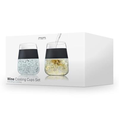 Gekoelde wijnglazen (set van 2)