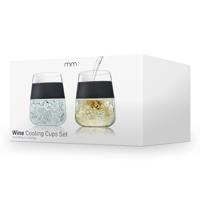 Wine Cooling Cups - Gekoelde Wijnglazen - Set van 2 - 250 ml - thumbnail