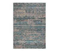 Louis de Poortere - 9110 Antiquarian Kelim Zemmuri Blue - 280x390 cm Vintage Vloerkleed - thumbnail