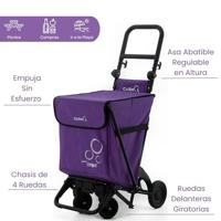 Winkelwagen Garmol MINIJUMBO TRA Paars 44 L - thumbnail