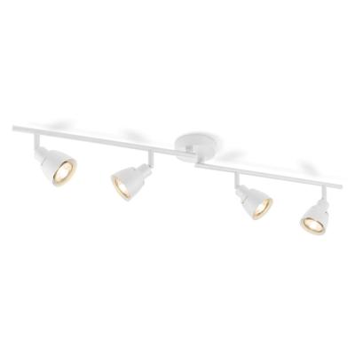 Moderne LED Opbouwspot AKA - Wit - 80.5/9/16.5cm - 4 lichts plafondspot - gemaakt van metaal - voor Woonkamer en Slaapkamer