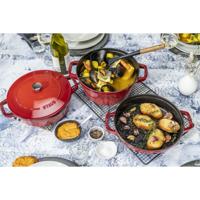 Staub La Cocotte Rond Gietijzer Ovenschaal voor ovenschotel - SET VAN 3 STUKS - thumbnail