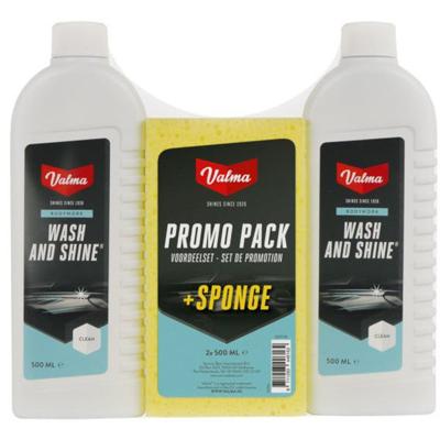Valma s05 wash and shine+spons (2x500ml)