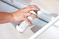 Edding Permanent Spray 5200, 200 ml, verkeerswit mat - thumbnail