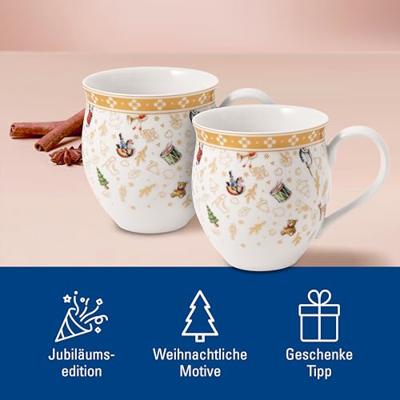 Villeroy & Boch Beker 0,44 l Special Edition - 10 jarig jubileum, per 2