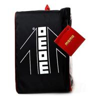 Set hoezen voor zittingen MOMO 21 Zwart Zwart/Rood Polyester - thumbnail