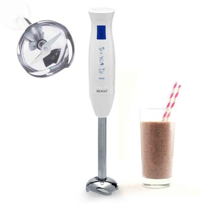 SOGO Human Technology Staafmixer 400 W Met maatbeker, Met hakmolenopzet, Met garde Wit