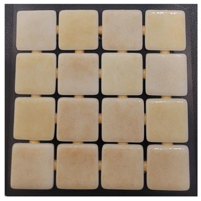 Mozaïek Ezarri MIX Collection 2.5x2.5 cm Glossy Beige Sand Ezarri