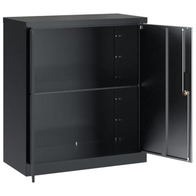 Archiefkast 79x40x90 cm staal antracietkleurig