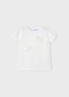 Mayoral Zomer shirt S/S meisjes - natural wit - thumbnail