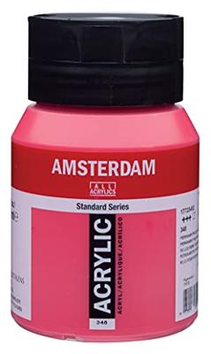 Royal Talens Amsterdam Acrylverf 500 ml - Permanentrood Purper 348
