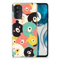 Motorola Moto G52/G82 Telefoonhoesje met Naam Bears - thumbnail