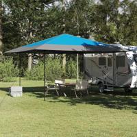 VidaXL Luifeltent blauw 395 x 395 x 251 cm stof - thumbnail