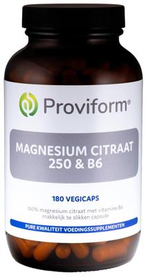 Proviform Magnesium Citraat 250 mg & B6 Capsules Proviform Magnesium Citraat 250 mg & B6 Capsules