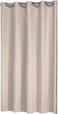 Douchegordijn Sealskin Coloris Polyester / Katoen 180x200 Ecru Douchegordijn Sealskin Coloris Polyester / Katoen 180x200 Ecru