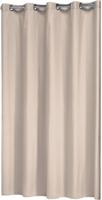 Douchegordijn Sealskin Coloris Polyester / Katoen 180x200 Ecru - thumbnail