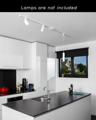 Lucide TRACK Starterset - 1-fase Railsysteem / Railverlichting - 2 meter - Wit