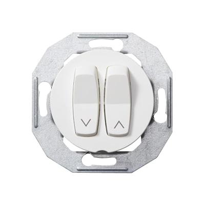 ELSO jaloezieknop WDE011054 met centrale plaat wit Renova 1 stuk(s)