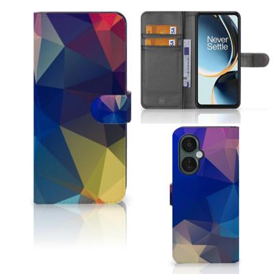 OnePlus Nord CE 3 Lite | Book Case | Polygon Dark