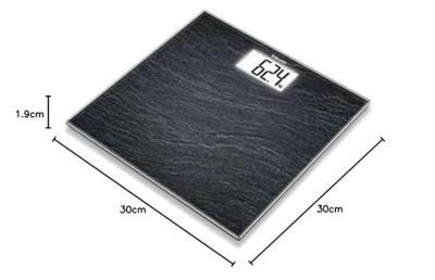 Beurer GS203 Personenweegschaal Zwart Beurer GS203 Personenweegschaal Zwart