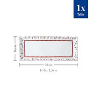 Villeroy & Boch Toy's Delight Cakeschaal 39 x 16 cm - thumbnail