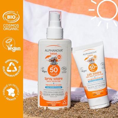 Sun bio baby sunscreen milk SPF50+ 50 Gram