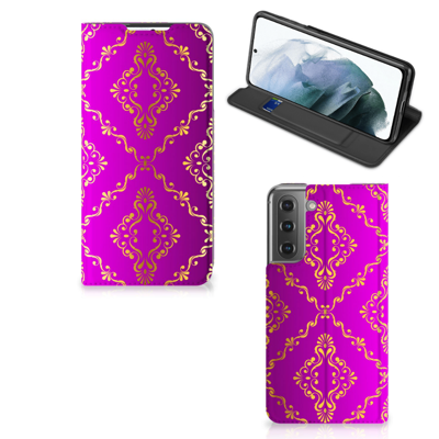 Telefoon Hoesje Samsung Galaxy S21 FE Barok Roze