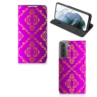 Telefoon Hoesje Samsung Galaxy S21 FE Barok Roze - thumbnail