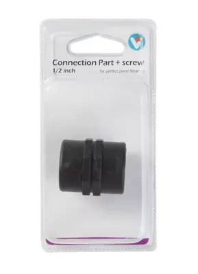 Recht verbindingsstuk met schroefdraad connection part met screw 1/2 inch Velda - Velda Recht verbindingsstuk met schroefdraad connection part met screw 1/2 inch Velda - Velda