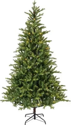 Kunstkerstboom Allison Pine groen H210 D127 cm met 430 LED indoor Everlands - Everlands Kunstkerstboom Allison Pine groen H210 D127 cm met 430 LED indoor Everlands - Everlands